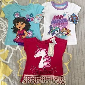 Bundle of tees for girls